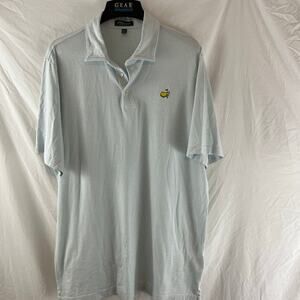 Augusta National Masters Classic Polo - Blue & White Striped - XL Pima Cotton